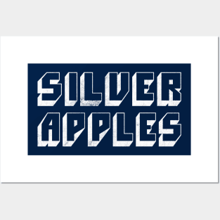 Silver Apples / Vintage Style Fan Artwork Posters and Art
